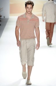 Horizontal Lines at Perry Ellis Spring Summer 2012