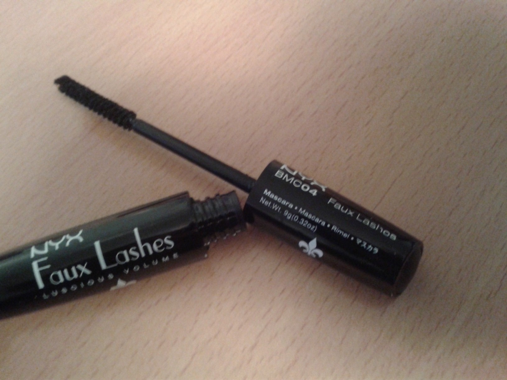 NYX Mascara Review - Faux Lashes Boudoir Mascara