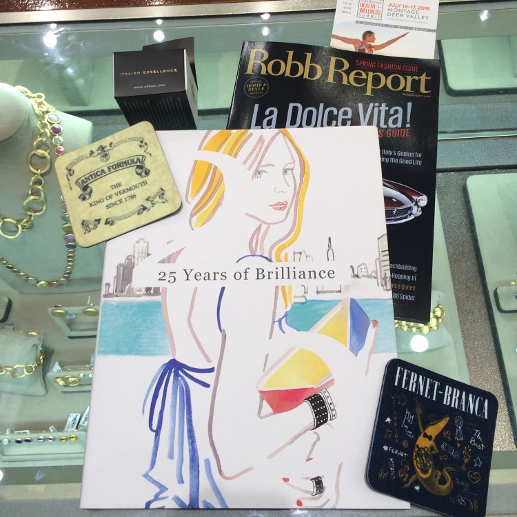 ROBB REPORT La Dolce Vita at Saks Fifth Avenue-Goodies